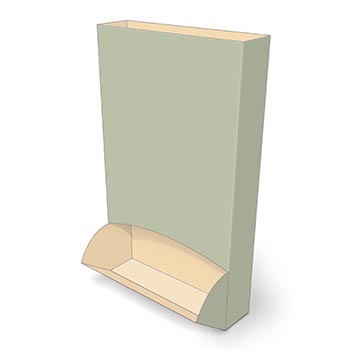 Walmart Display: 24 Inch Gravity Feed PDQ