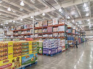 Costco Food Pallet Displays