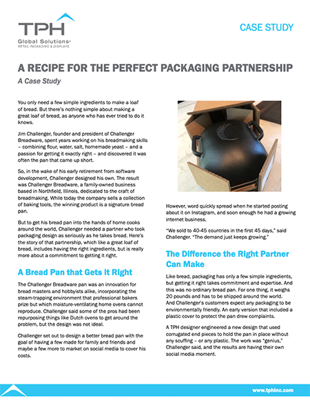 A Recipe for the Perfect Packaging Partnership Case Study