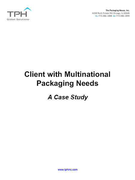 Client with Multinational Packaging Needs Case Study