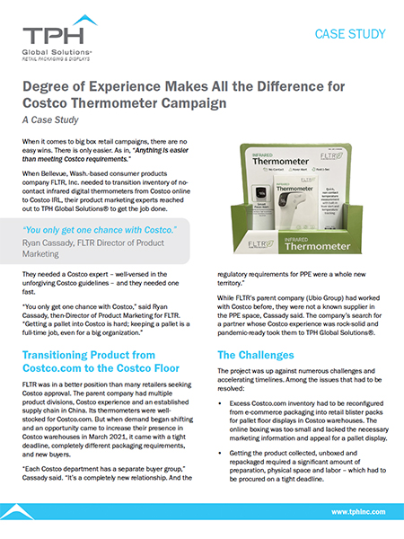 Costco Thermometer Campaign Case Study