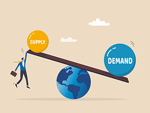 Balancing Supply& Demand Graphic