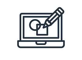Permanent display design icon