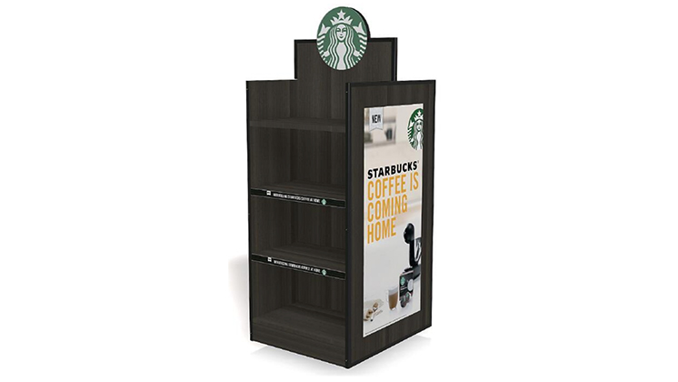 Starbucks permanent display