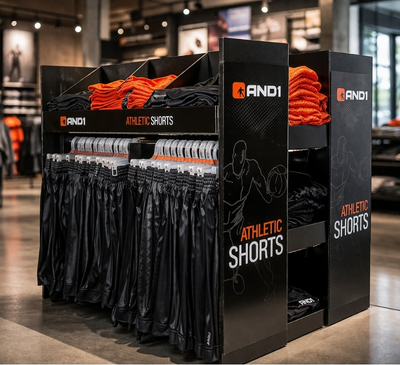 Temporary Retail Point-of-Purchase (POP) Display