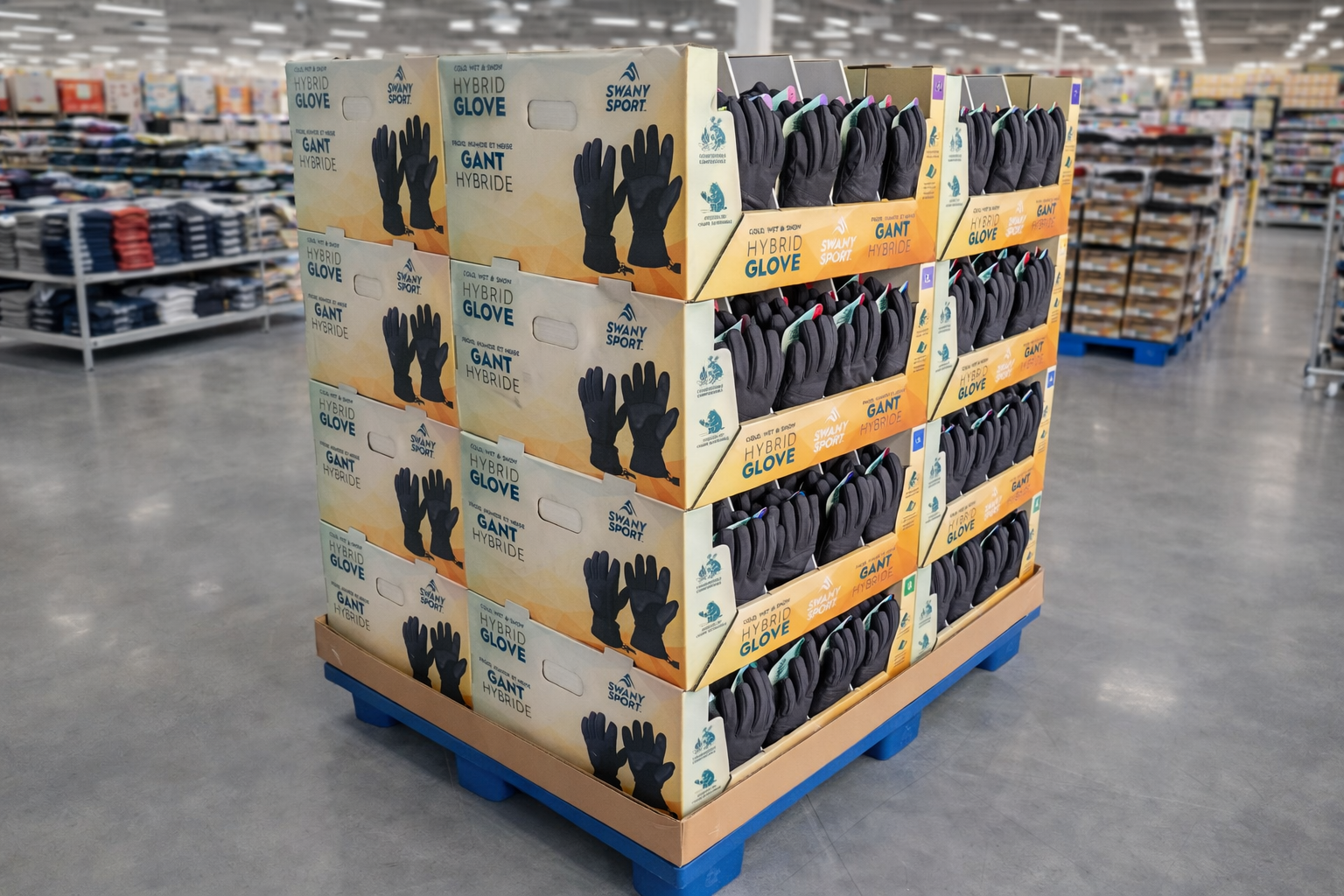Custom Pallet Floor Retail Point-of-Purchase (POP) Displays Custom Pallet Floor Retail Point-of-Purchase (POP) Displays
