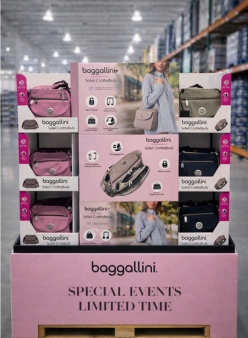 Baggallini Corrugated Display