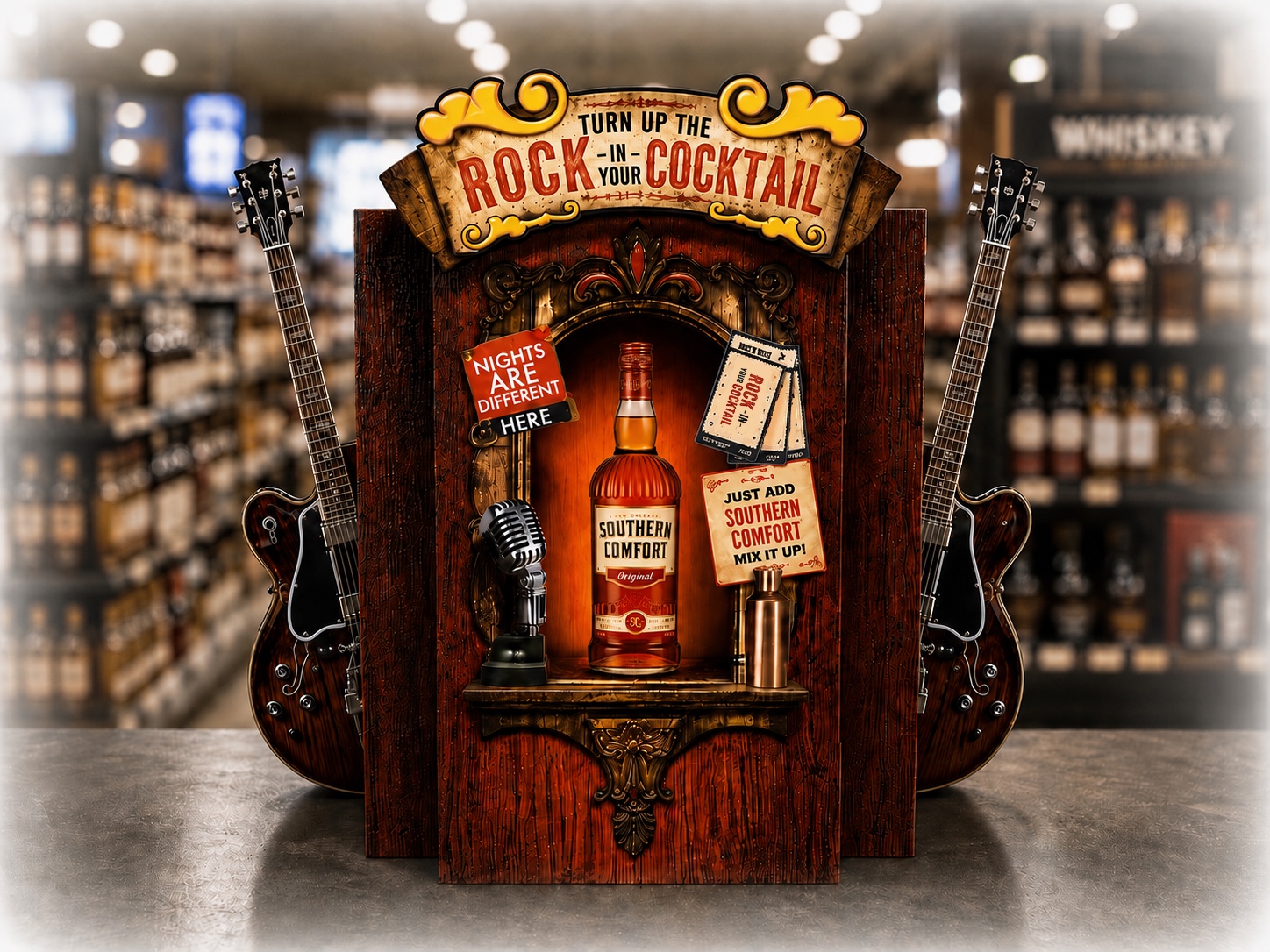 Liquor Retail Point-of-Purchase (POP) Displays