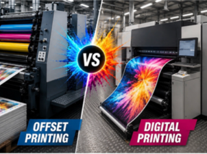 Comparison of Offset vs. Digital Printing