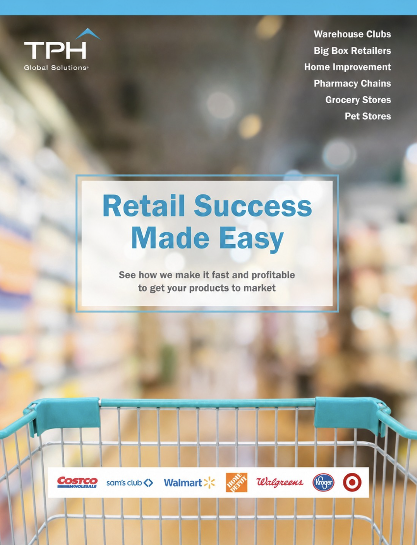 TPH Global Solutions brochure cover: Retail Success Made Easy
